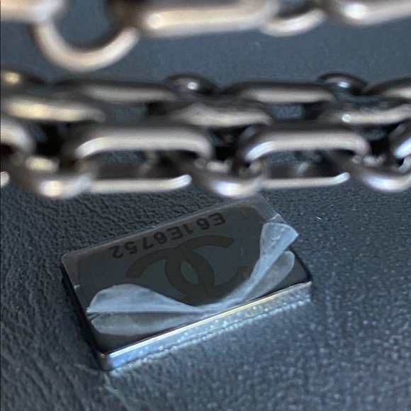 SOLD Chanel mini 2.55 in metallic leather - Picture 11 of 14